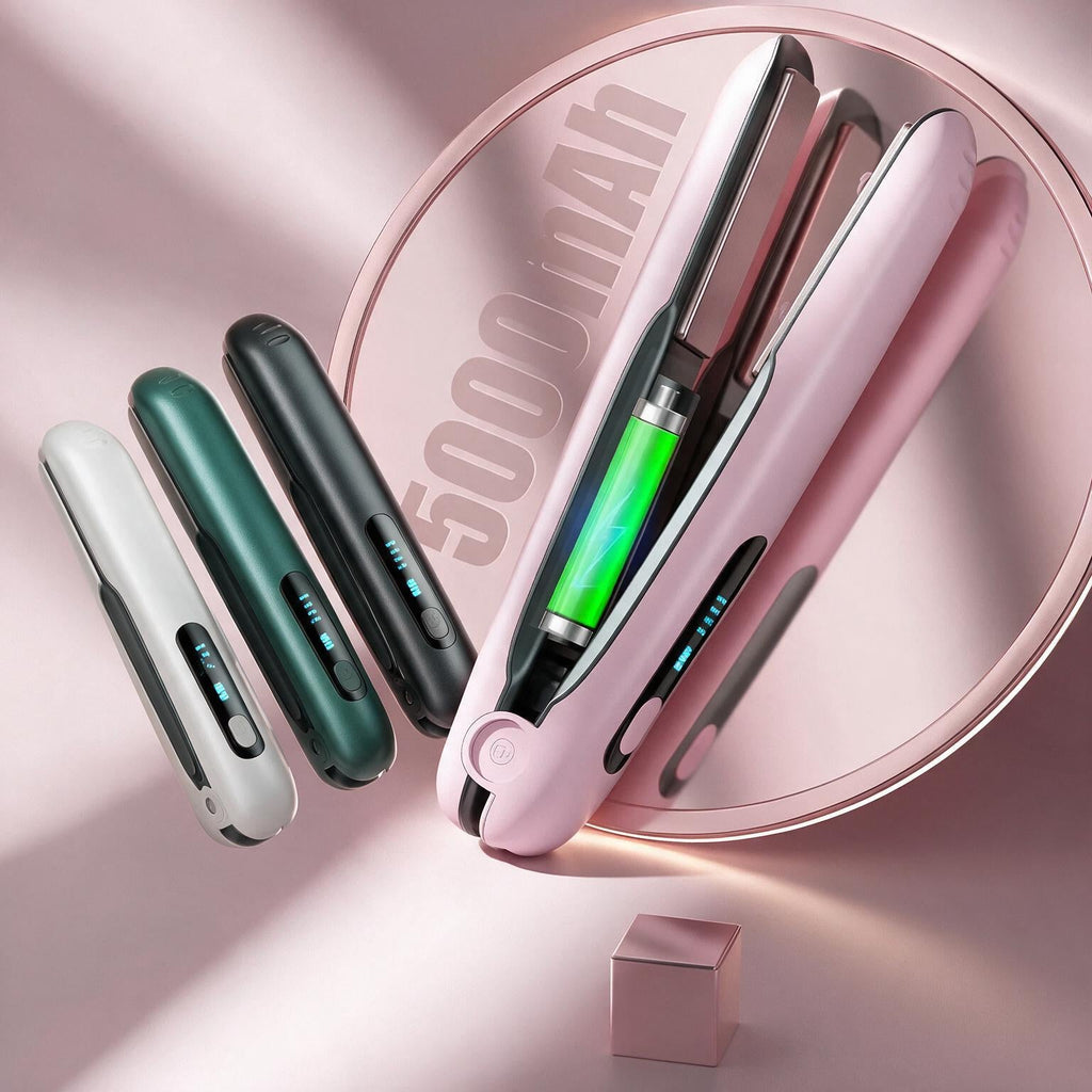 Zenorat Silk Glide cordless straightener in four colours