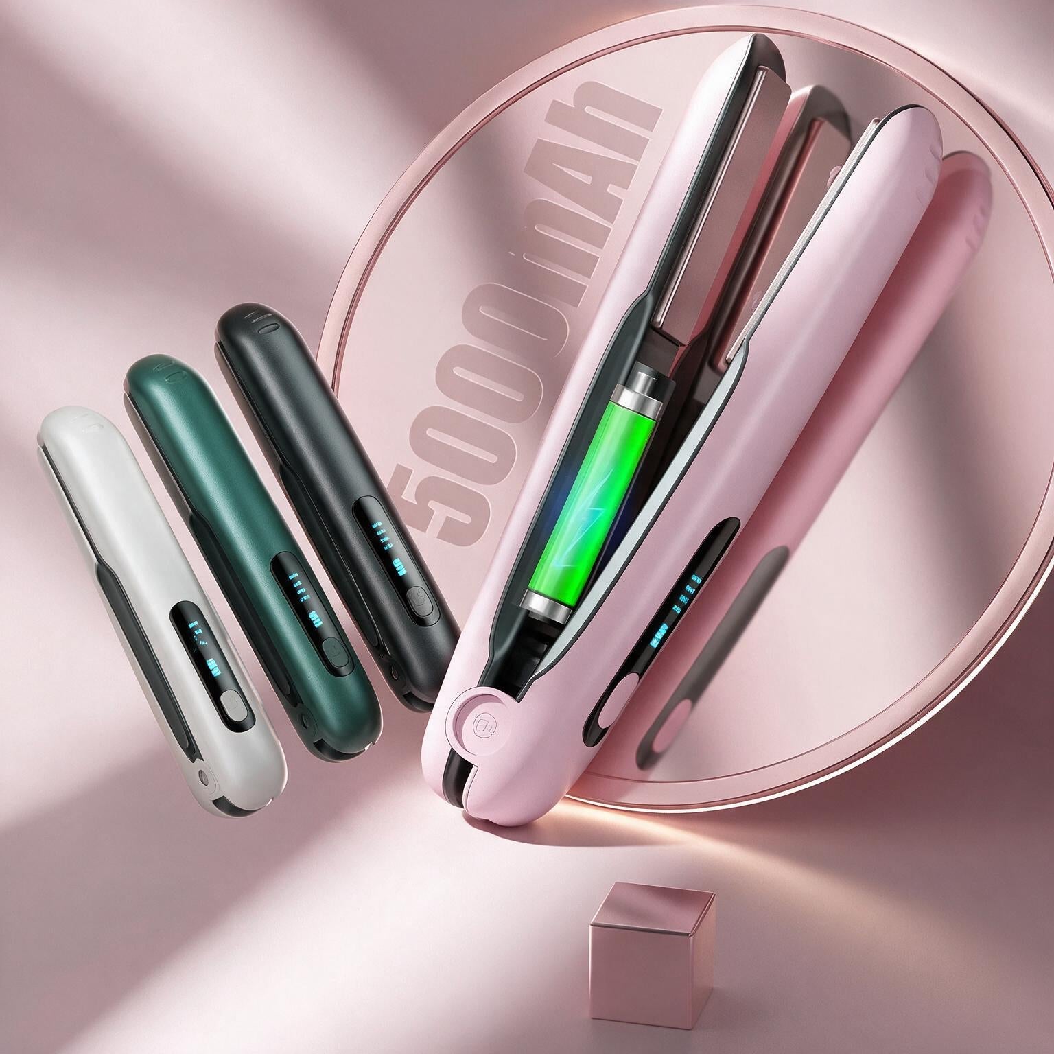 Zenorat Silk Glide cordless straightener in four colours